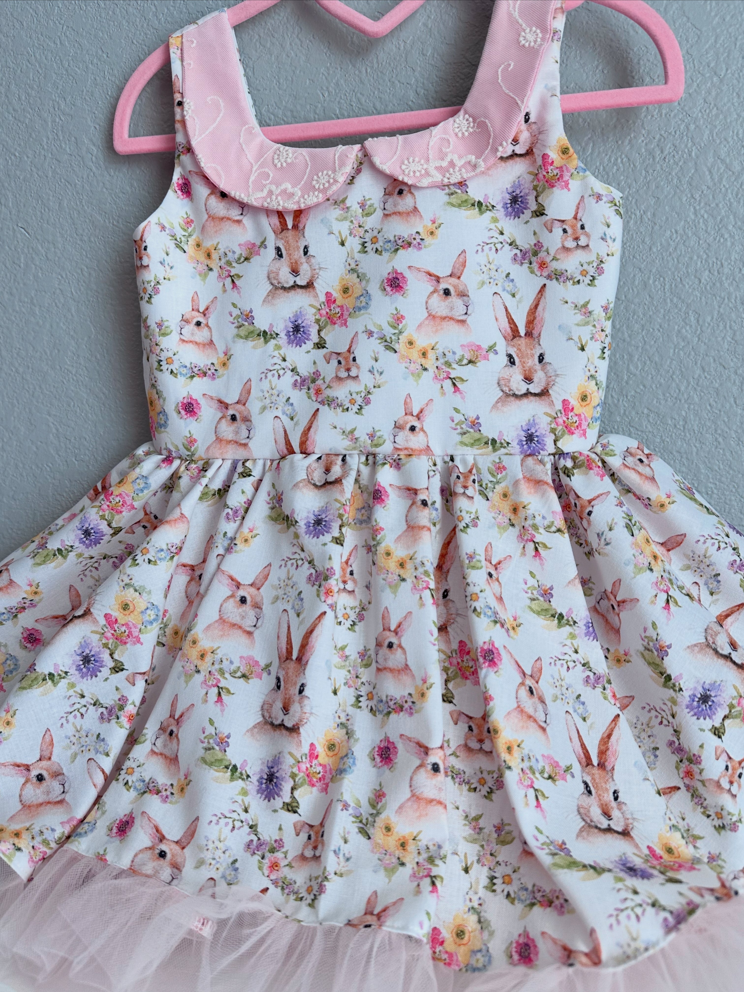 Bunny collared dress