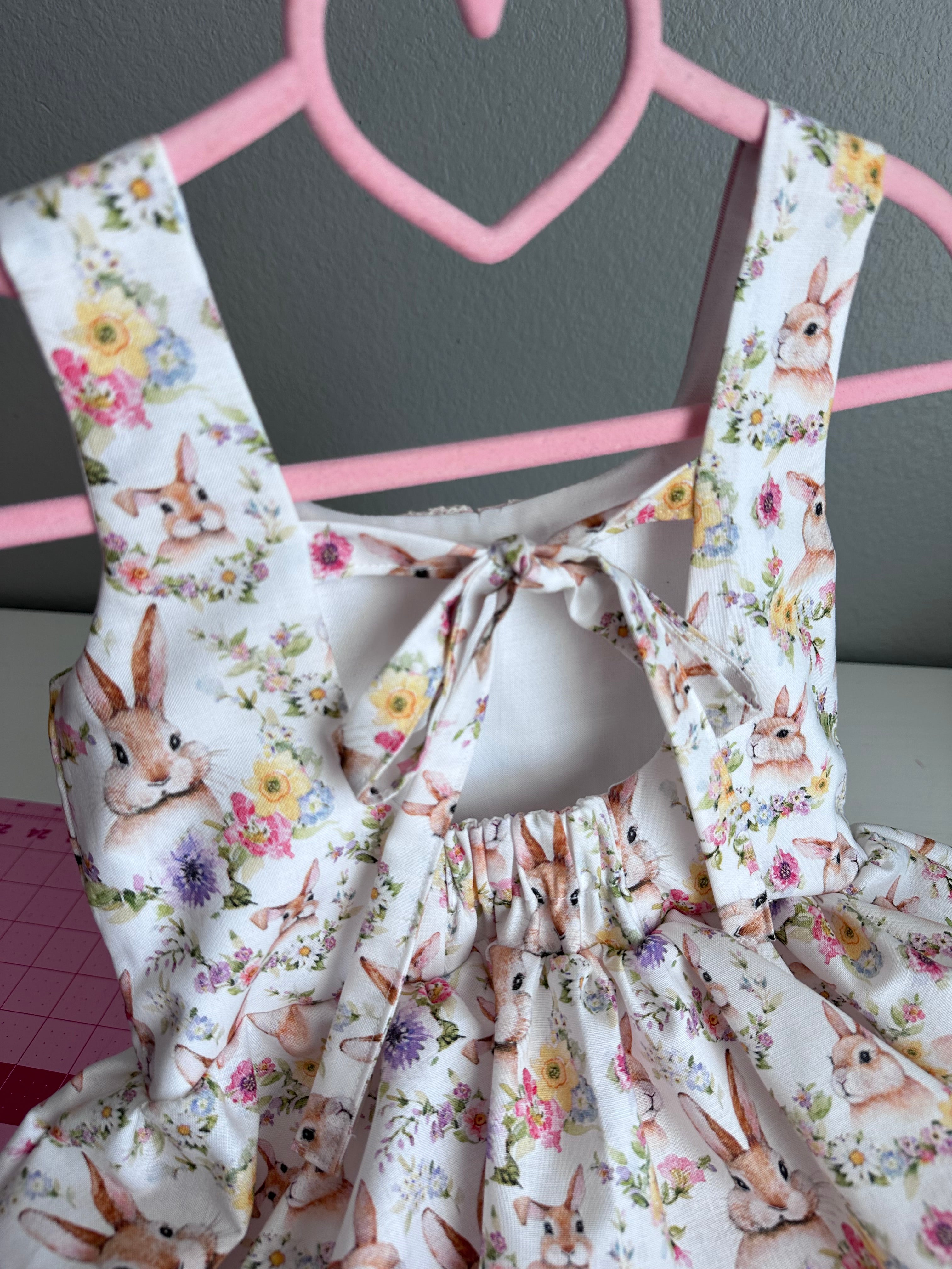 Bunny collared dress